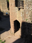 SX16620 Goodrich Castle shadow on north range door.jpg